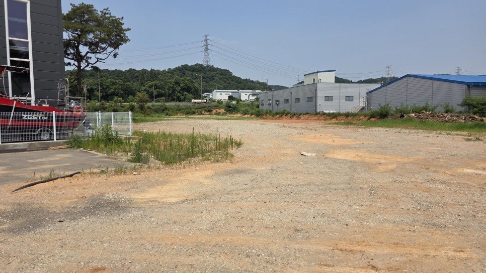 1번부지 전경 1,569평 (본부지 1,420평 도로 150평 ) 고…
